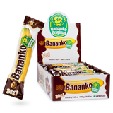 Bananko, CASE, 30gx36, Chocolate Covered Banana Flavored Dessert - Parthenon Foods