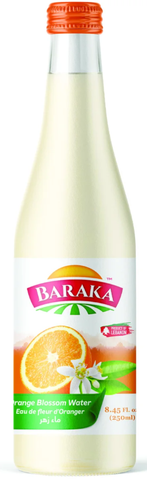 Orange Blossom Water (Baraka) 9.1 fl oz (270 ml) - Parthenon Foods