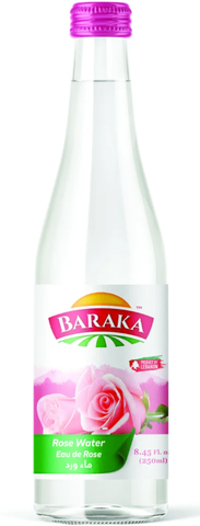 Rose Water (Baraka) 9.1 fl oz (270 ml) - Parthenon Foods