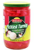 Pickled Turnips (Baraka) 660g - Parthenon Foods