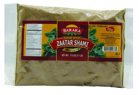 Zaatar Shami, Zatter (Baraka) 17.5 oz - Parthenon Foods