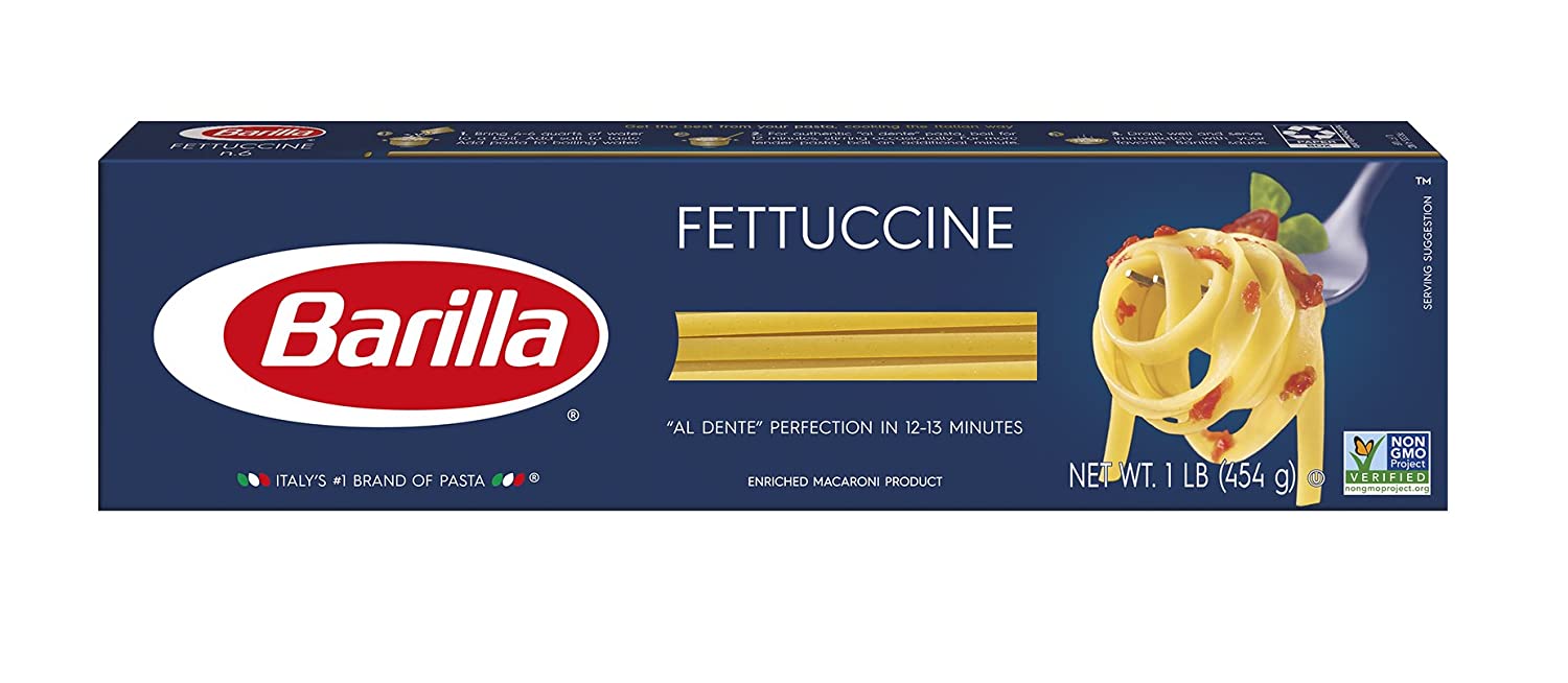 Fettuccine n.6 (Barilla) 1 lb (454g) – Parthenon Foods