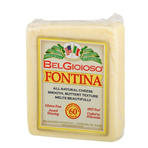 Fontina Cheese (Belgioioso) 8 oz - Parthenon Foods