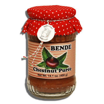 Chestnut Puree (Bende) 14.1oz (400g) - Parthenon Foods