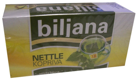 Nettle Tea, Kopriva (Biljana)  20 filter bags, 18g - Parthenon Foods