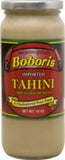 Tahini, Ground Sesame Seeds (Boboris) 16 oz - Parthenon Foods