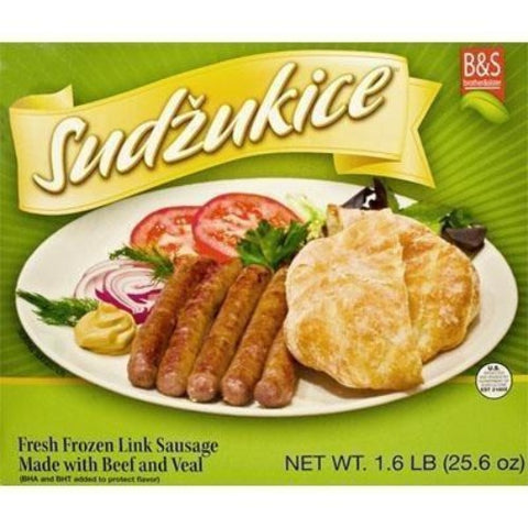 Sudzukice Sausage (Brother And Sister) 1.6 Lbs - Parthenon Foods