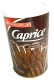 Caprice - Dark Chocolate Filled Wafers, 250g - Parthenon Foods