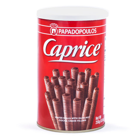 Caprice - PRALINE Cream Filled Wafers, 250g - Parthenon Foods