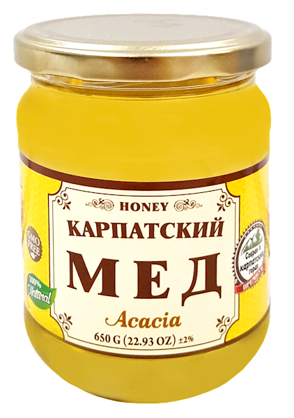 Acacia Honey (Carpathian) 650 g (22.93 oz) – Parthenon Foods