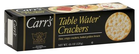 Carr's Water Crackers Golden 4.25oz - Parthenon Foods