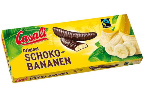 Chocolate Bananas (Casali) 24 pieces, 300g - Parthenon Foods