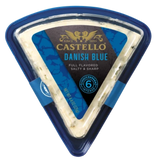 Danish Blue Cheese Wedge (Castello) 4.4 oz - Parthenon Foods