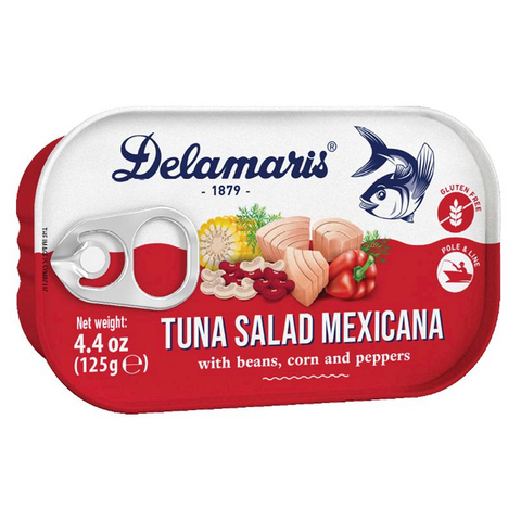 Tuna Salad Mexicana (Delamaris) 125g (4.4oz) - Parthenon Foods