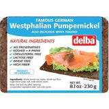 Delba Westphalian Pumpernickel Bread, 8.1 oz (230g) - Parthenon Foods
