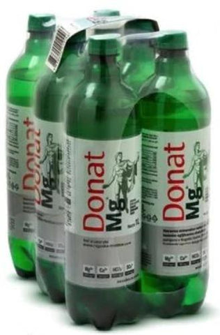 Donat Mg Mineral Water, CASE, 6x1L - Parthenon Foods