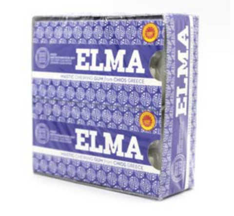 Mastic Chewing Gum Regular (ELMA) CASE (10 x 10 pieces) - Parthenon Foods