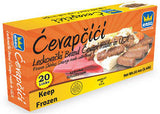 Minced Meat Sticks Hot - Leskovacki Cevapi, approx. 1.4 lb Box - Parthenon Foods