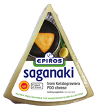 Greek Saganaki Cheese (EPIROS) 7 oz - Parthenon Foods
