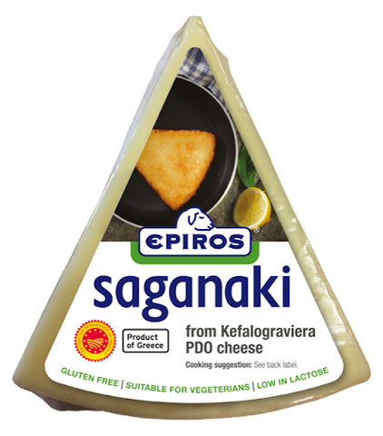Greek Saganaki Cheese (EPIROS) 7 oz - Parthenon Foods