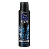 Fa Spray Deodorant For Men Kick-Off, 150ml - Parthenon Foods