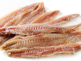 Anchovies, Flat Fillets in Soya Oil (White Crown) 28oz (793g) - Parthenon Foods