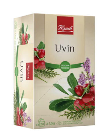 Uvin Tea, Uva Ursi (Franck) 30g - Parthenon Foods