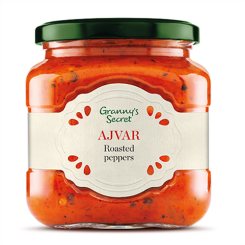 Granny's Ayvar Roasted Red Pepper Spread 550g - Parthenon Foods