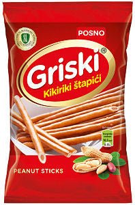 Griski Filled Salty Sticks - Pretzels (SL Takovo) 90g - Parthenon Foods