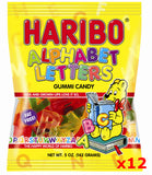 Haribo Alphabet Letters Gummi Candy, CASE (12 x  5oz Bags) - Parthenon Foods