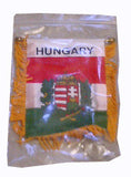 Hungarian Flag with String and Suction Cup, 4x6in. - Parthenon Foods