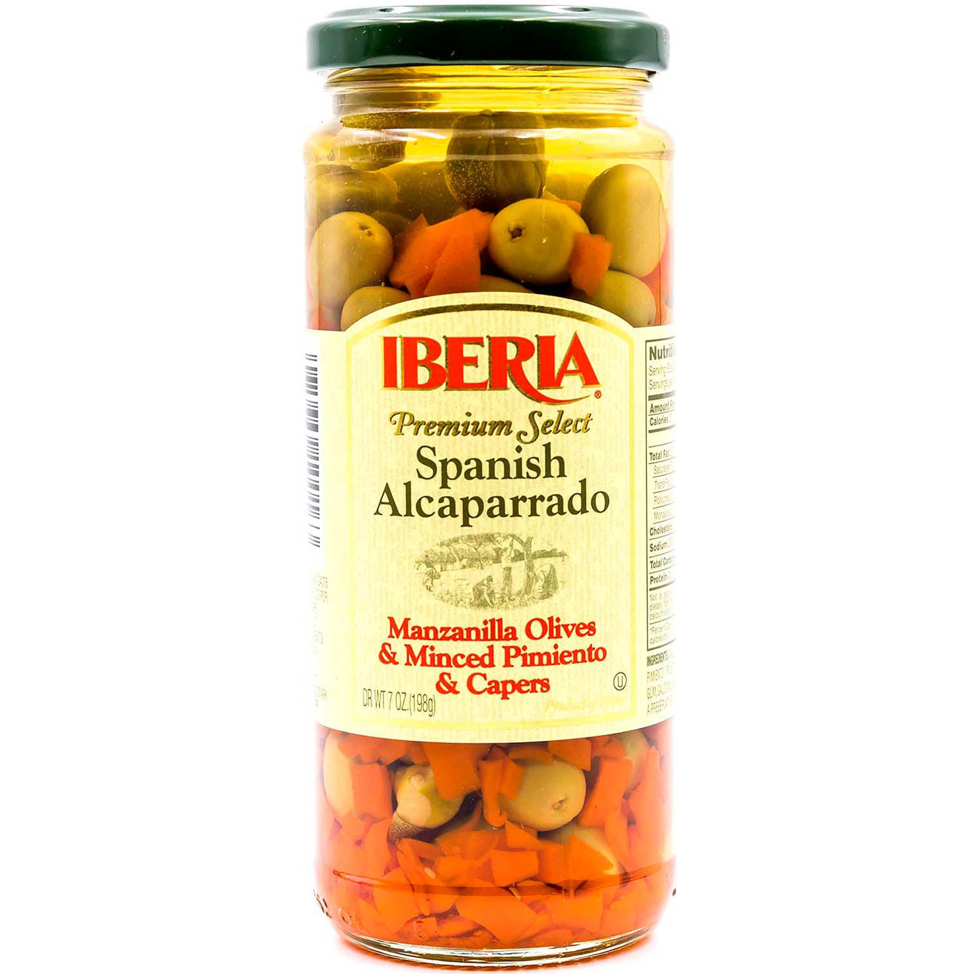 Spanish Alcaparrado (Iberia) DR.WT. 7 oz – Parthenon Foods