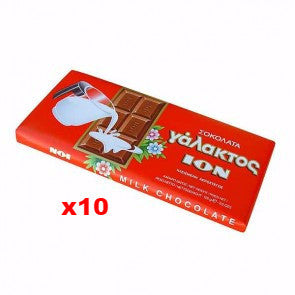 Milk Chocolate (ION) CASE (10 x 100g) - Parthenon Foods