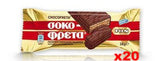 Chocofreta - Milk Chocolate Covered Wafers, CASE (20x38g) - Parthenon Foods