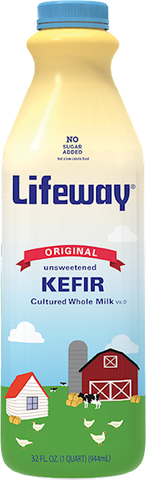 Kefir, Original Plain, 32 fl.oz. - Parthenon Foods