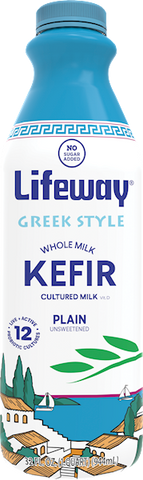 Kefir, Greek Style, 32 Fl. Oz. (1 Quart) - Parthenon Foods