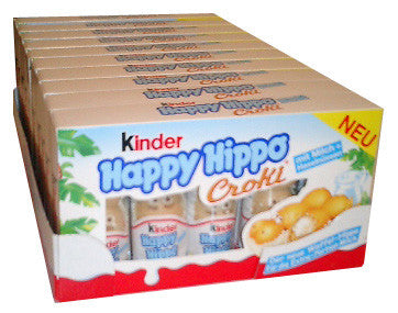 Kinder Happy Hippo - Hazelnut, CASE, 10x(20.7g x 5) – Parthenon Foods