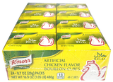 Knorr Chicken Flavor Bouillon Cubes, CASE (24 x 20 g packs), 16.9 oz (480 g) - Parthenon Foods