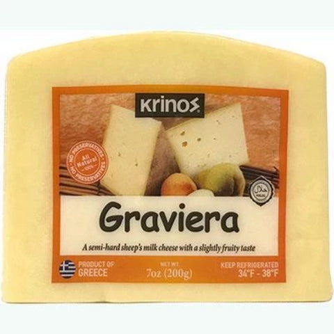Graviera Cheese of Crete, 7 oz - Parthenon Foods