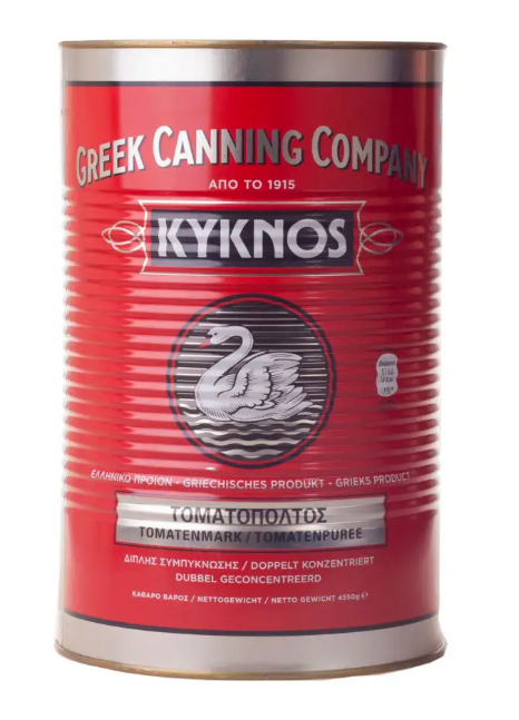 Tomato Paste Kyknos, 4550g can – Parthenon Foods