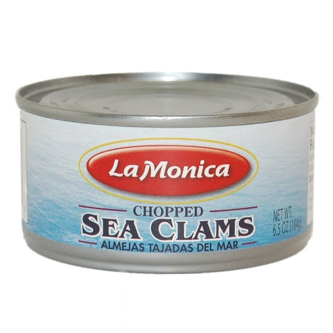 Chopped Sea Clams (LaMonica) 6.5oz (184g) - Parthenon Foods
