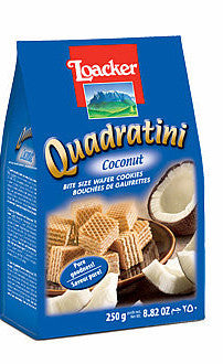 Loacker Coconut Quadratini 8.82oz (250g) - Parthenon Foods