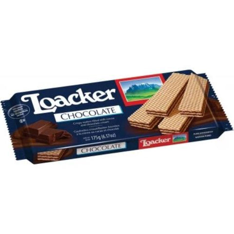 Loacker Chocolate Filled Wafers 6.18oz (175g) - Parthenon Foods