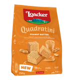 Loacker Peanut Butter Quadratini 8.82 oz - Parthenon Foods