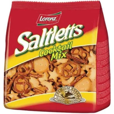Saltletts Cocktail Mix (Lorenz) 180g (6.3 oz) Bag - Parthenon Foods