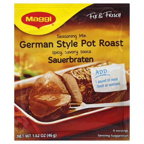 savory pot roast seasoning mix German Style Pot Roast, Sauerbraten Mix (Maggi) 46g – Parthenon Foods