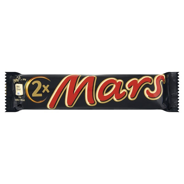 Mars Bar (2 pack) 2.4 oz Parthenon Foods