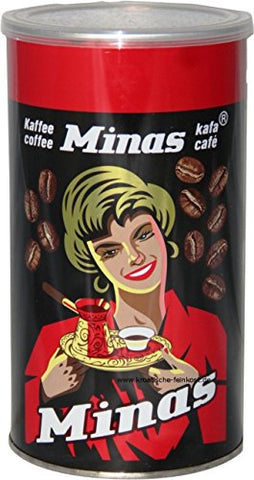 Coffee Ground Minas, 500g Can - Parthenon Foods