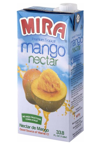 Mira Mango Nectar 1 Liter (33.8 oz) - Parthenon Foods