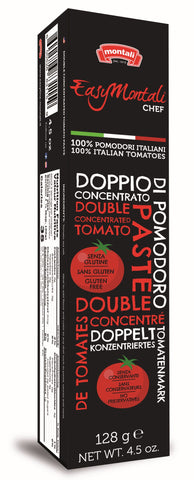 Tomato Paste, Double Concentrated (Montali) 4.5oz (128g) - Parthenon Foods
